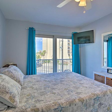 Sunny Oceanfront Condo On South Padre Island Beach Dış mekan fotoğraf