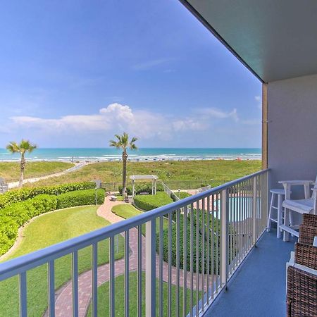 Sunny Oceanfront Condo On South Padre Island Beach Dış mekan fotoğraf
