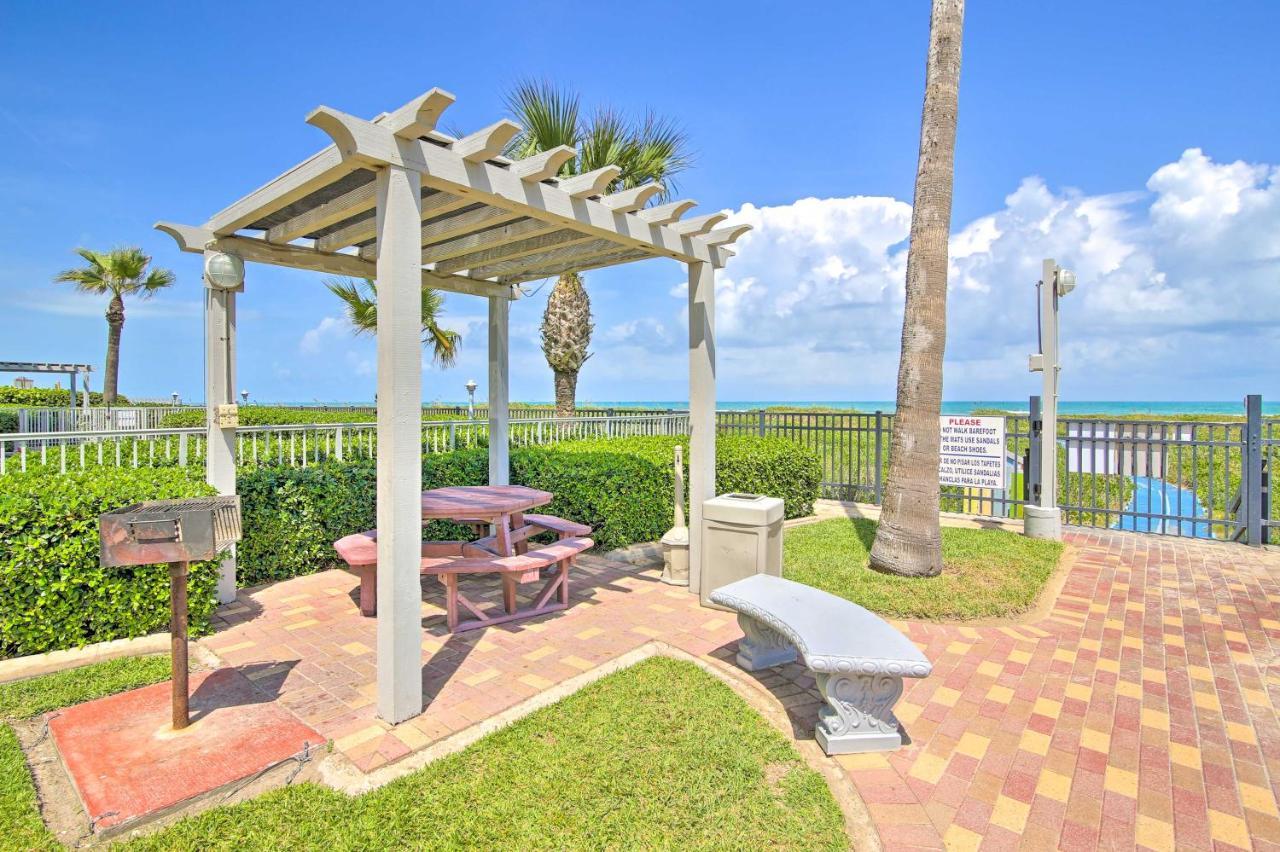Sunny Oceanfront Condo On South Padre Island Beach Dış mekan fotoğraf